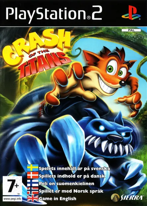 Crash of the Titans (Scandinavia) (En,Sv,No,Da,Fi)